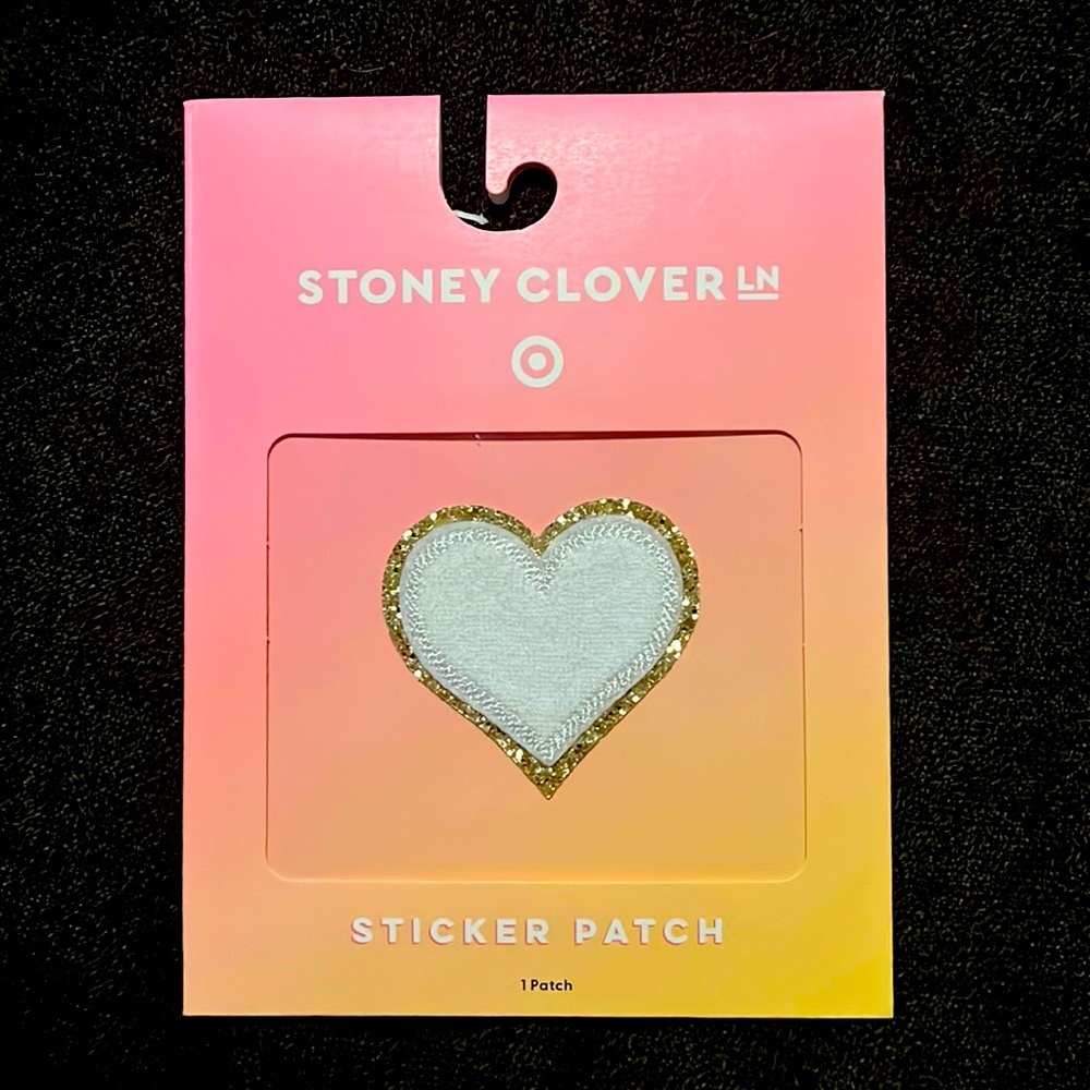 Stoney Clover heart patch